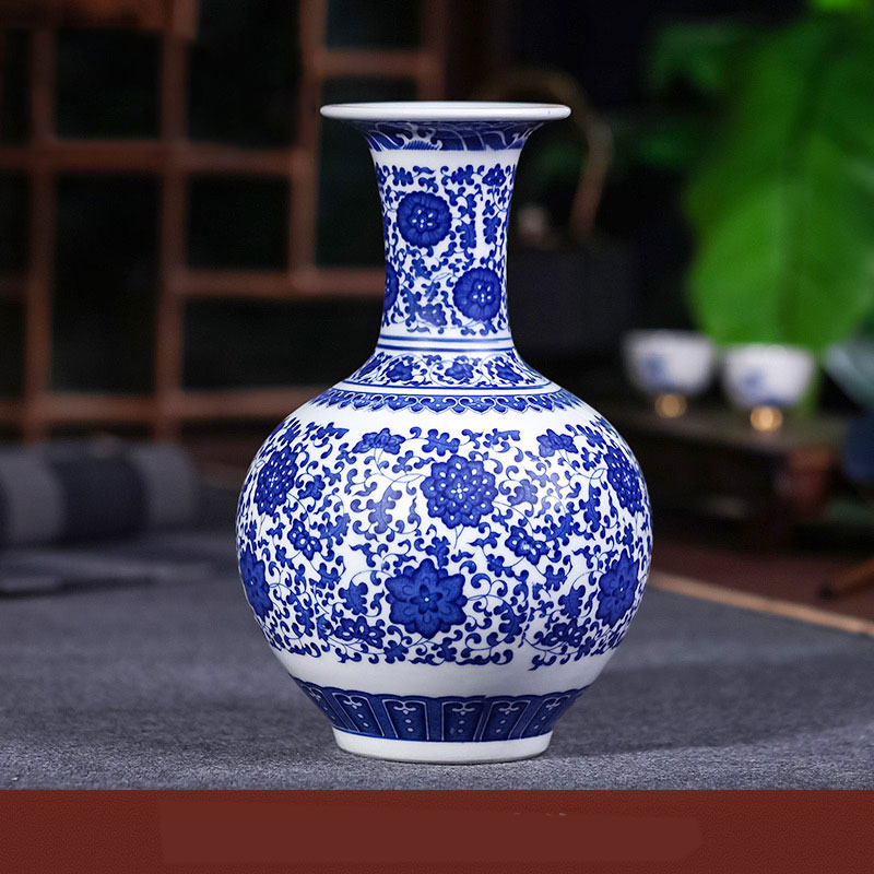 Compatible porcelaine Jahrriesnge  for vase blue and white cna0004 