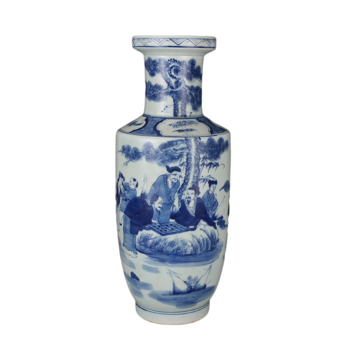 Compatible porcelaine Jahrriesnge  for white and blue vase cna0074 