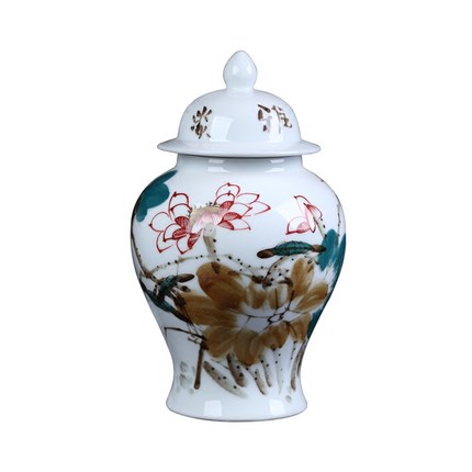 Compatible porcelaine Jahrriesnge  for lotus flower vase cna0078 