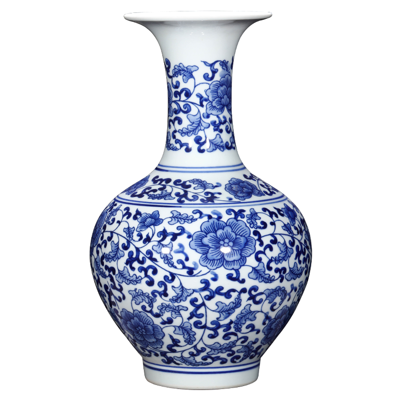 Compatible porcelaine Jahrriesnge  for white and blue vase cna0082 