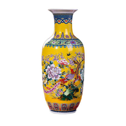 Compatible porcelaine Jahrriesnge  for yellow vase cna0164 