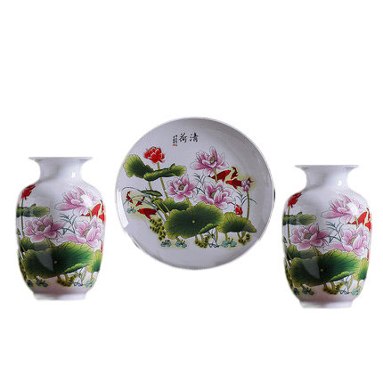 Compatible porcelaine Jahrriesnge  for vase set 3 pieces cna0204 