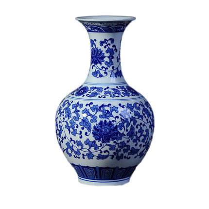 Compatible porcelaine Jahrriesnge  for white blue vase cna0210 