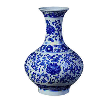 Compatible porcelaine Jahrriesnge  for white blue vase cna0212 