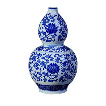 Compatible porcelaine Jahrriesnge  for white blue vase cna0215 