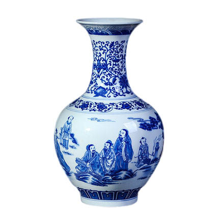 Compatible porcelaine Jahrriesnge  for white and blue vase cna0263 