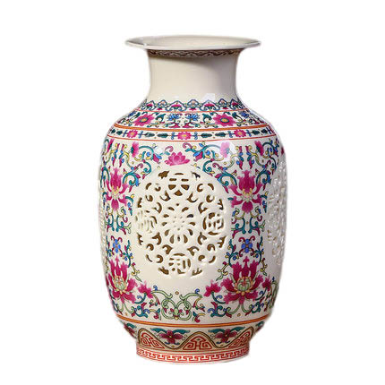 Compatible porcelaine Jahrriesnge  for hollow out vase cna0392 