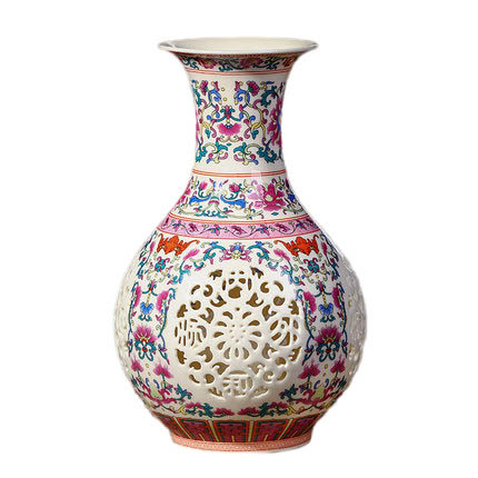 Compatible porcelaine Jahrriesnge  for hollow out vase cna0394 