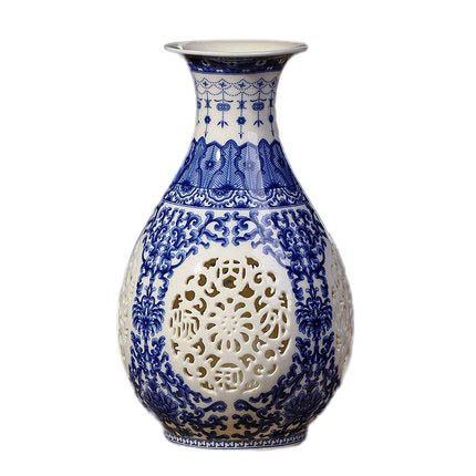 Compatible porcelaine Jahrriesnge  for hollow out vase cna0395 