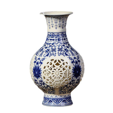 Compatible porcelaine Jahrriesnge  for hollow out vase cna0403 