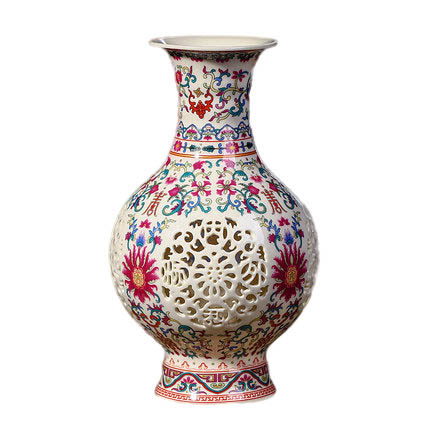 Compatible porcelaine Jahrriesnge  for hollow out vase cna0404 