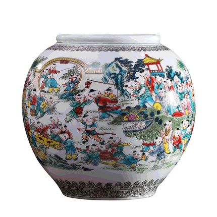 Compatible porcelaine Jahrriesnge  for one hundred children vase cna0455 