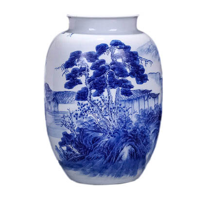 Compatible porcelaine Jahrriesnge  for white and blue vase cna0534 