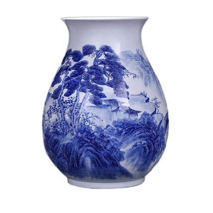 Compatible porcelaine Jahrriesnge  for white and blue vase cna0535 