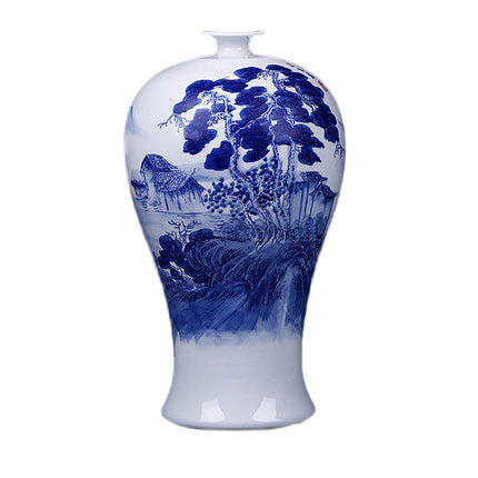 Compatible porcelaine Jahrriesnge  for white and blue vase cna0537 