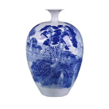 Compatible porcelaine Jahrriesnge  for white and blue vase cna0539 