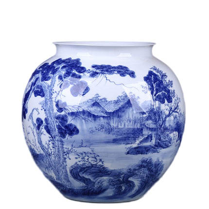 Compatible porcelaine Jahrriesnge  for white and blue vase cna0540 