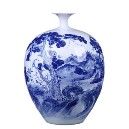 Compatible porcelaine Jahrriesnge  for white and blue vase cna0541 