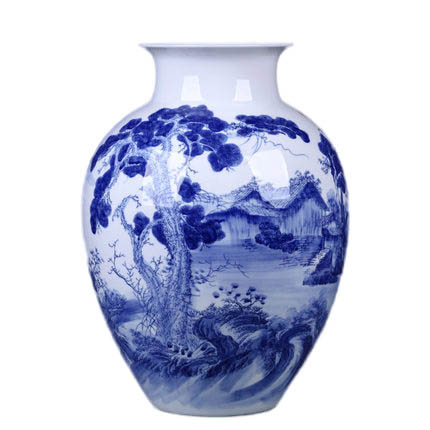 Compatible porcelaine Jahrriesnge  for white and blue vase cna0544 