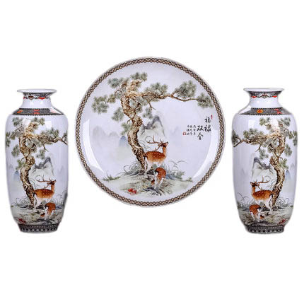 Compatible porcelaine Jahrriesnge  for vase set three pieces cna0567 