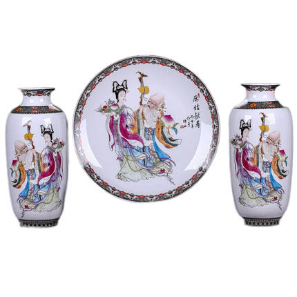 Compatible porcelaine Jahrriesnge  for vase set three pieces cna0573 