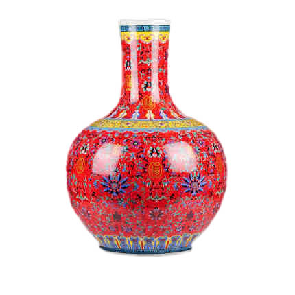 Compatible porcelaine Jahrriesnge  for enamel colorful vase cna0618 