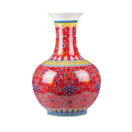 Compatible porcelaine Jahrriesnge  for enamel colorful vase cna0619 