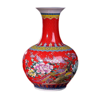 Compatible porcelaine Jahrriesnge  for enamel colorful vase cna0624 