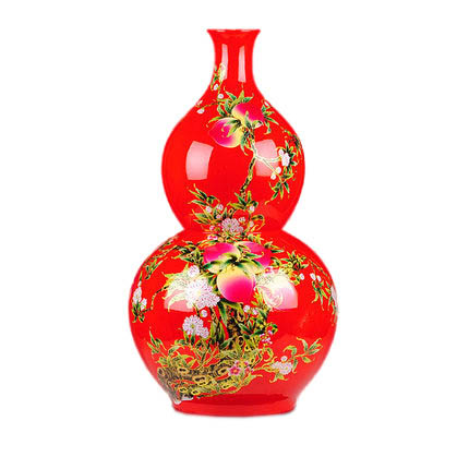 Compatible porcelaine Jahrriesnge  for red gourd vase cna0715 