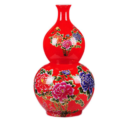 Compatible porcelaine Jahrriesnge  for red gourd vase cna0724 