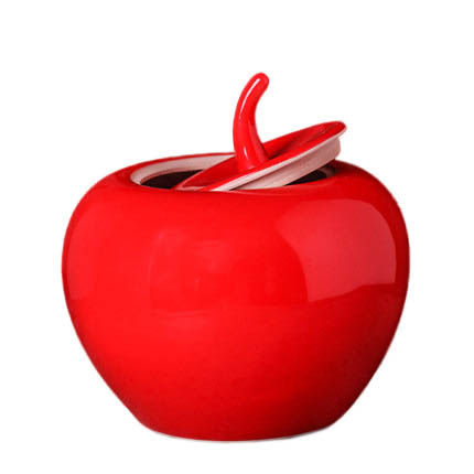 Compatible porcelaine Jahrriesnge  for red apple crafts cna0729 