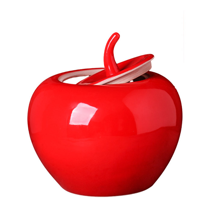 Compatible porcelaine Jahrriesnge  for red apple crafts cna0730 