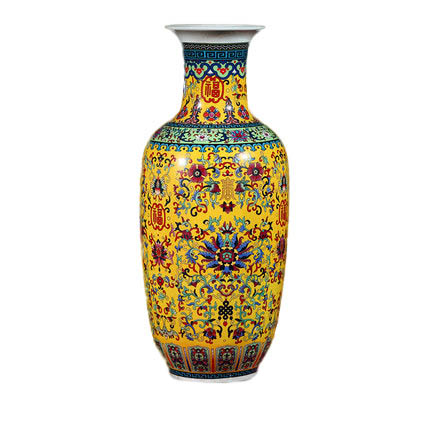 Compatible porcelaine Jahrriesnge  for colorful enamel vase cna0804 