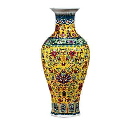 Compatible porcelaine Jahrriesnge  for colorful enamel vase cna0805 