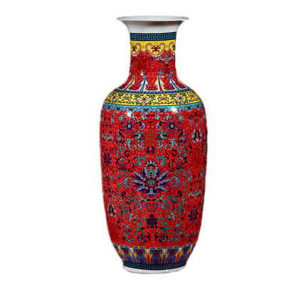 Compatible porcelaine Jahrriesnge  for colorful enamel vase cna0806 