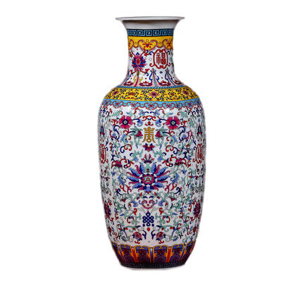 Compatible porcelaine Jahrriesnge  for colorful enamel vase cna0808 