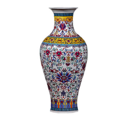 Compatible porcelaine Jahrriesnge  for colorful enamel vase cna0809 