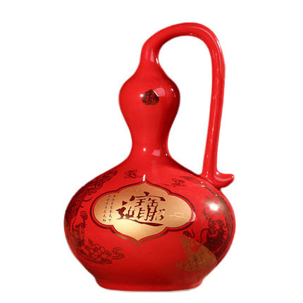 Compatible porcelaine Jahrriesnge  for red gourd vase cna0859 