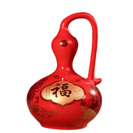 Compatible porcelaine Jahrriesnge  for red gourd vase cna0861 