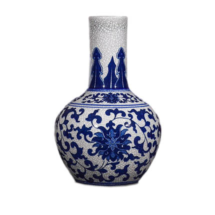 Compatible porcelaine Jahrriesnge  for white and blue vase cna0867 