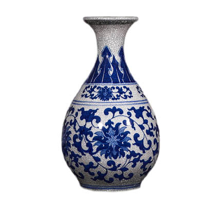 Compatible porcelaine Jahrriesnge  for white and blue vase cna0869 