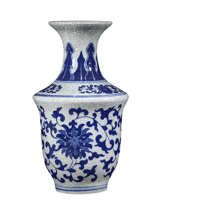 Compatible porcelaine Jahrriesnge  for white and blue vase cna0871 