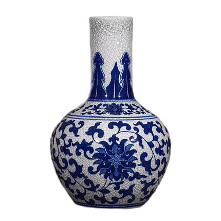 Compatible porcelaine Jahrriesnge  for white and blue vase cna0874 