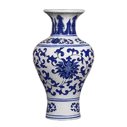 Compatible porcelaine Jahrriesnge  for white and blue vase cna0875 