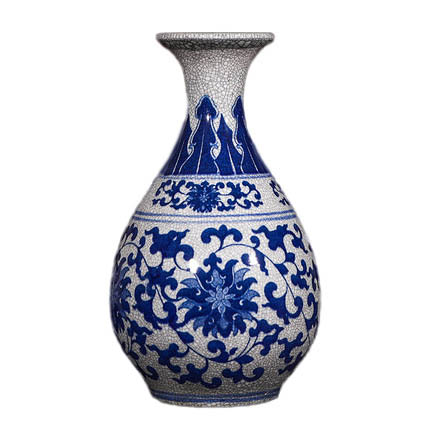 Compatible porcelaine Jahrriesnge  for white and blue vase cna0876 