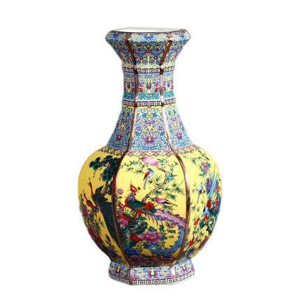 Compatible porcelaine Jahrriesnge  for outline in gold vase cna0879 