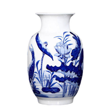 Compatible porcelaine Jahrriesnge  for relief lotus vase cna0901 