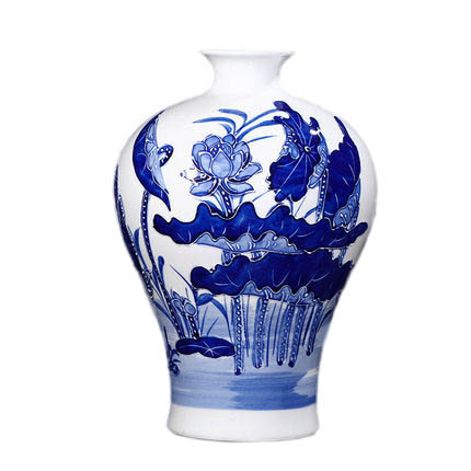 Compatible porcelaine Jahrriesnge  for relief lotus vase cna0903 