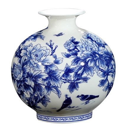 Compatible porcelaine Jahrriesnge  for peony bone china vase cna0935 