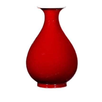 Compatible porcelaine Jahrriesnge  for crack glaze red vase cna0947 